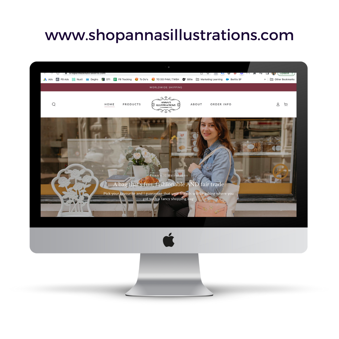 SHOPIFY WEBSHOP (MAKE-OVER) - vanaf prijs