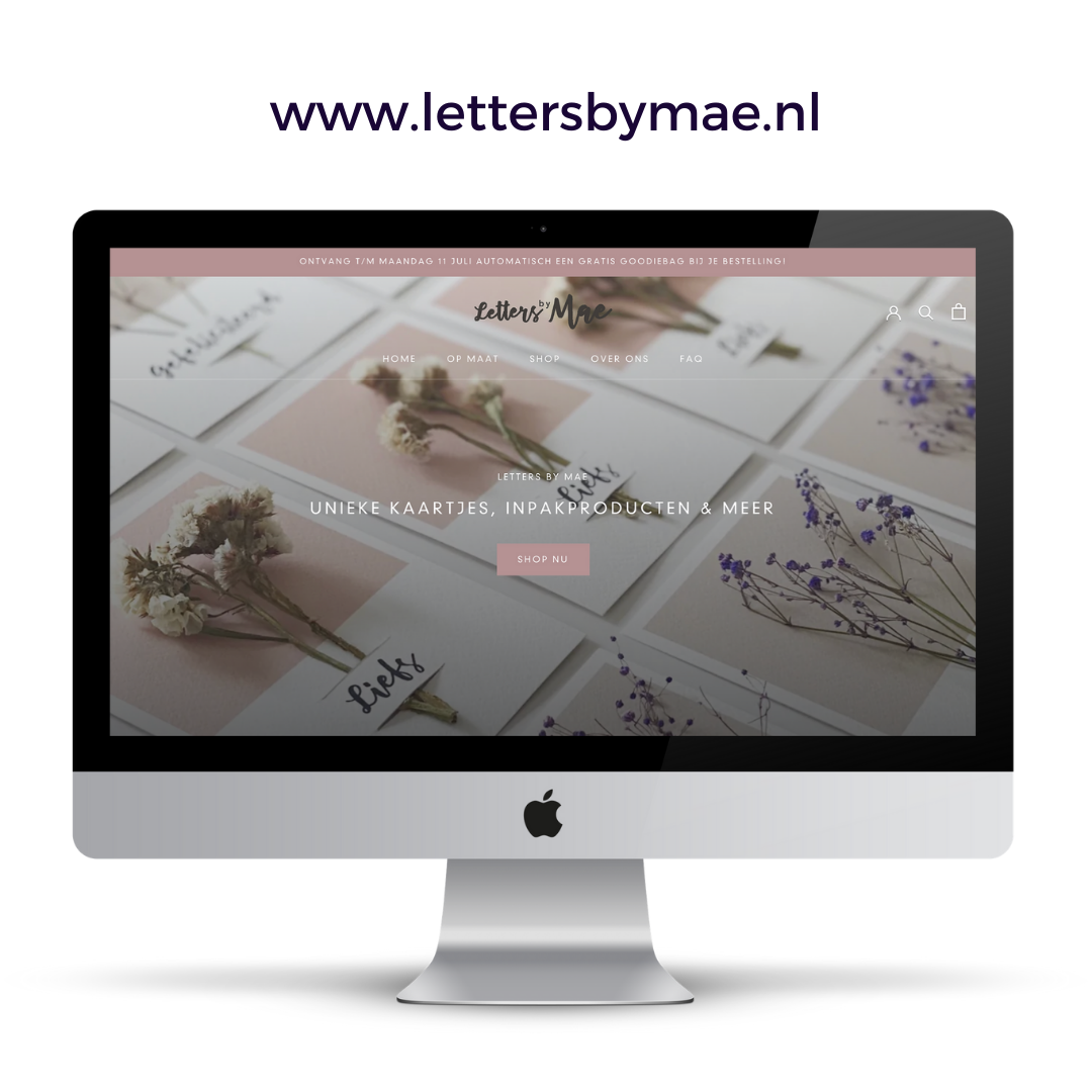 SHOPIFY WEBSHOP (MAKE-OVER) - vanaf prijs