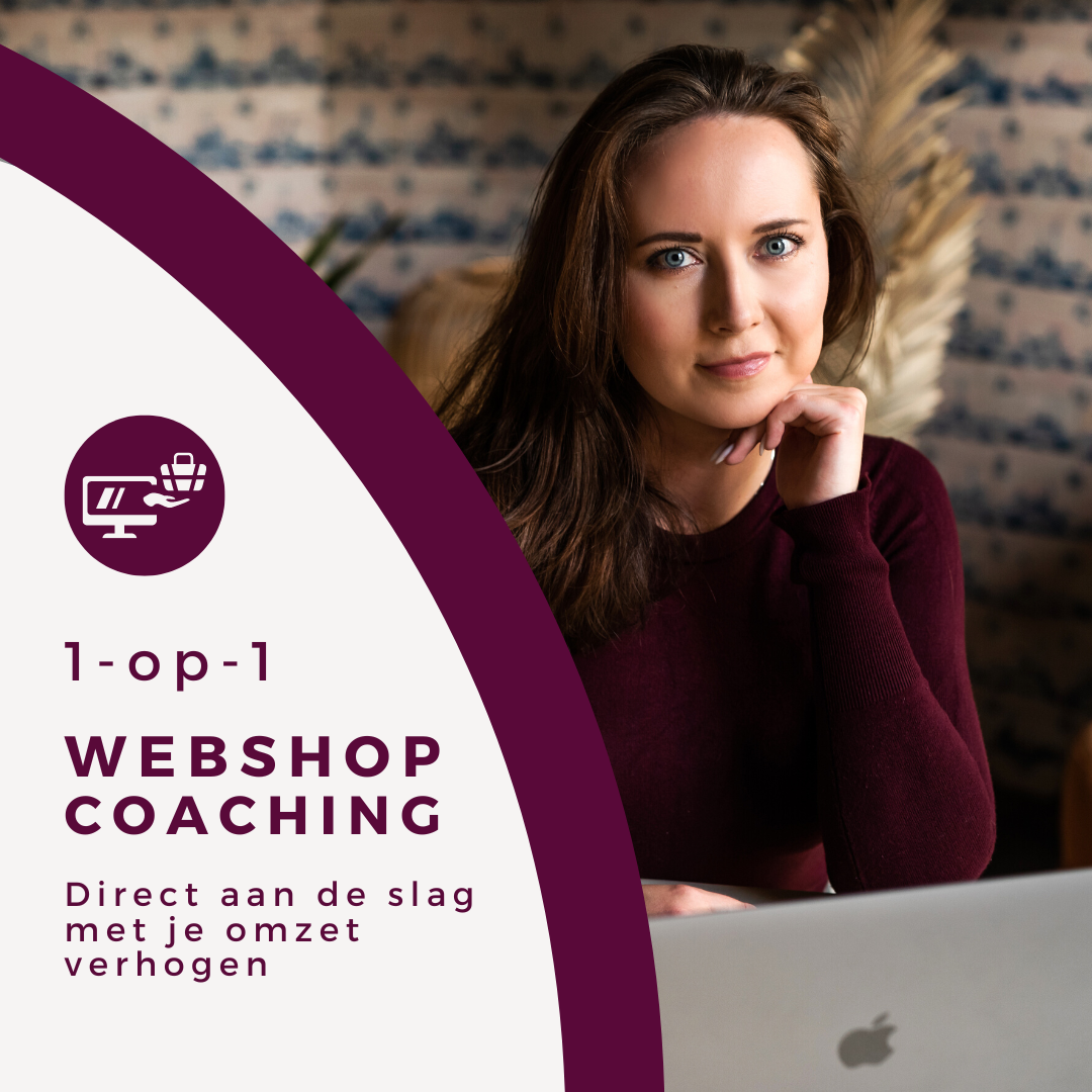 Webshop Coach: 1-op-1 Marketingadvies via Zoom (1, 3 of 6 uur)